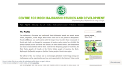 Desktop Screenshot of kochrajbanshicentre.org